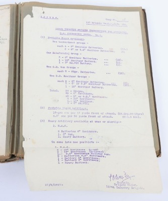 WW1, Great War British Scrapbook/Photo Album and Ephemera, 38th Welsh Division. - 22