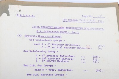 WW1, Great War British Scrapbook/Photo Album and Ephemera, 38th Welsh Division. - 23