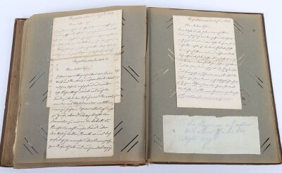 WW1, Great War British Scrapbook/Photo Album and Ephemera, 38th Welsh Division. - 30