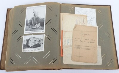 WW1, Great War British Scrapbook/Photo Album and Ephemera, 38th Welsh Division. - 31