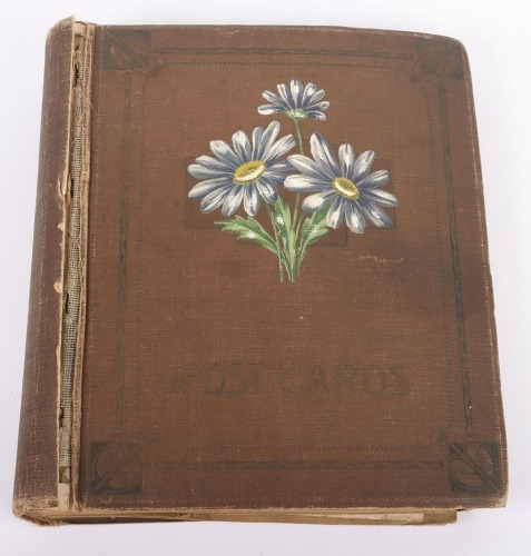 WW1, Great War British Scrapbook/Photo Album and Ephemera, 38th Welsh Division.