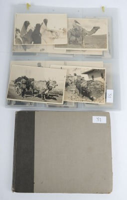 British Army Photograph Album in Middle East with Images of T E Lawrence (Lawrence of Arabia) Interest, - 5