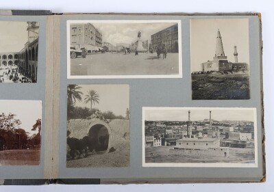 British Army Photograph Album in Middle East with Images of T E Lawrence (Lawrence of Arabia) Interest, - 7