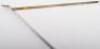 An Edwardian walking stick with spirit level and scaled ruler - 14