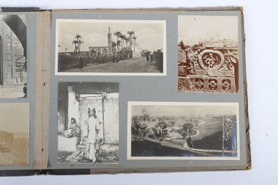 British Army Photograph Album in Middle East with Images of T E Lawrence (Lawrence of Arabia) Interest, - 9