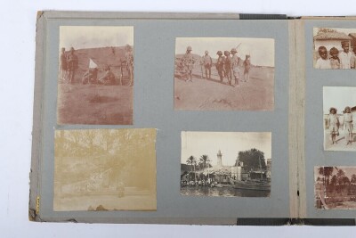 British Army Photograph Album in Middle East with Images of T E Lawrence (Lawrence of Arabia) Interest, - 10