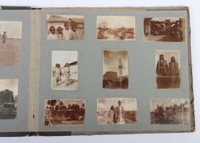 British Army Photograph Album in Middle East with Images of T E Lawrence (Lawrence of Arabia) Interest, - 11