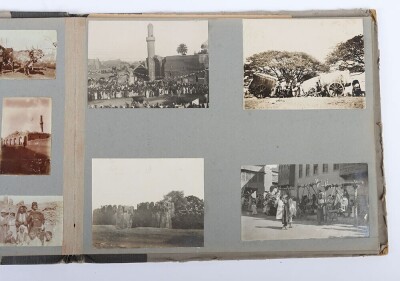 British Army Photograph Album in Middle East with Images of T E Lawrence (Lawrence of Arabia) Interest, - 13