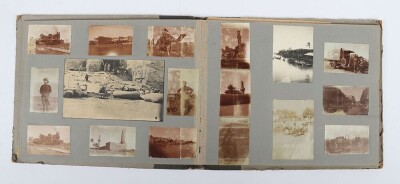 British Army Photograph Album in Middle East with Images of T E Lawrence (Lawrence of Arabia) Interest, - 14