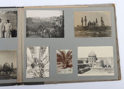 British Army Photograph Album in Middle East with Images of T E Lawrence (Lawrence of Arabia) Interest, - 18