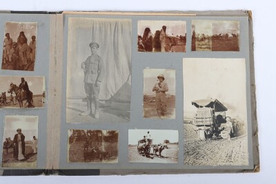 British Army Photograph Album in Middle East with Images of T E Lawrence (Lawrence of Arabia) Interest, - 20