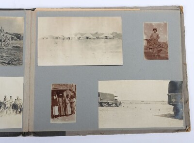 British Army Photograph Album in Middle East with Images of T E Lawrence (Lawrence of Arabia) Interest, - 22