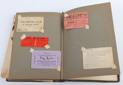 WW2 US 101st Airborne, Field Artillery, Normandy Prisoner of War Writing Log Book - 19