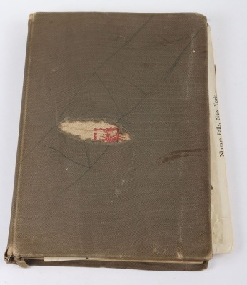 WW2 US 101st Airborne, Field Artillery, Normandy Prisoner of War Writing Log Book - 23