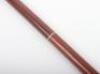 ^An early 20th century silver and ivory walking stick, William Hutton & Sons Ltd, Birmingham 1916 - 5