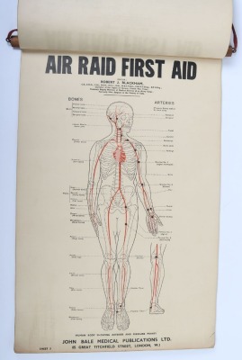 WW2 Civil Defence, Air Raid First Aid Charts. - 4
