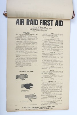 WW2 Civil Defence, Air Raid First Aid Charts. - 5