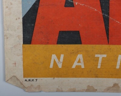 WW2 Air Raid Precautions (ARP) Recruitment Poster. - 4