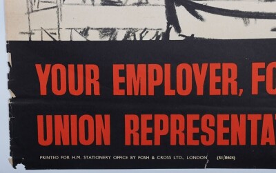 WW2 'Fighting Fit in the Factory', Factory Worker Recruitment Poster. - 2