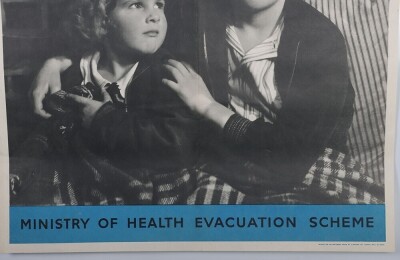 WW2 Home Front, Ministry of Health, Evacuation Poster. - 3