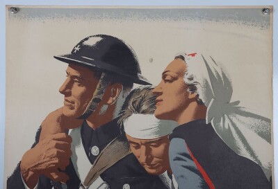 WW2 British Red Cross & St John, Home Front Poster. - 2