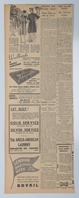WW2 British 'Warship Week' Savings Poster. - 8