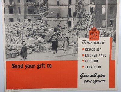 WW2 British Women's Voluntary Service Poster. - 3
