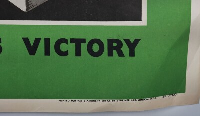WW2 British Home Front Poster. - 4
