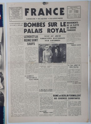 WW2 British, Allied Nations Poster, 'The Voices of Freedom Live'. - 8