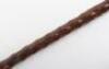 A silver and malacca walking stick, London 1856 - 5