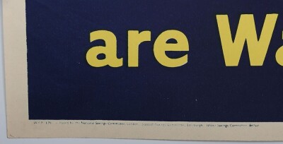 WW2 British Royal Navy 'War Savings' Poster. - 3