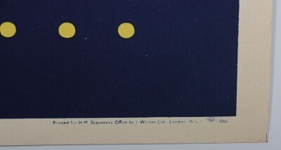 WW2 British Royal Navy 'War Savings' Poster. - 4