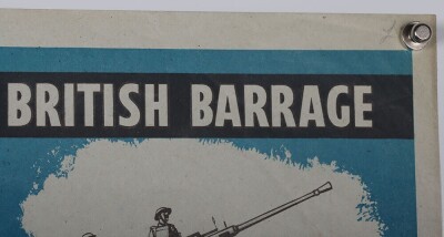 WW2 British 'War Savings, Great Guns' Poster. - 5