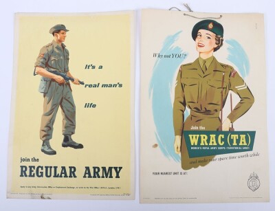 British Army Recruitment Posters. - 3