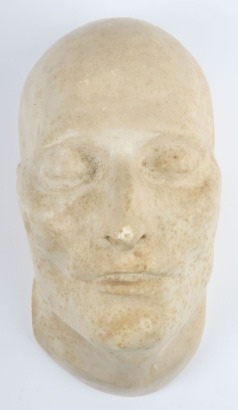 Napoleon Death Mask by Gebruder Micheli, Berlin,