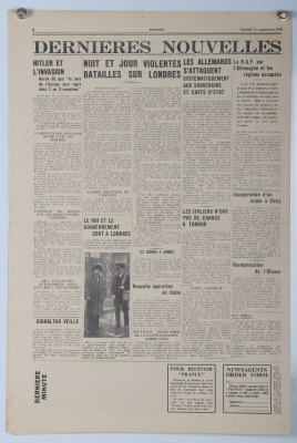 WW2 British, Allied Nations Poster, 'The Voices of Freedom Live'. - 4
