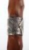 A silver and malacca walking stick, London 1856 - 17