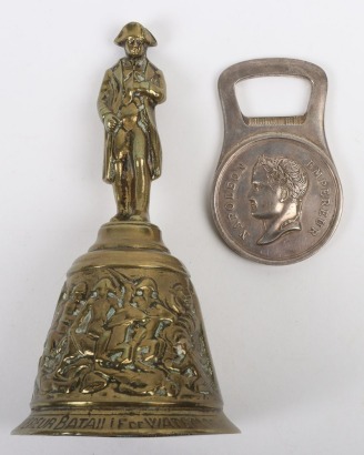 Napoleon Commemorative Battle of Waterloo Bell