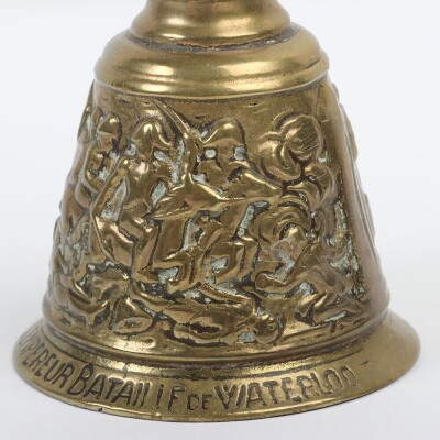 Napoleon Commemorative Battle of Waterloo Bell - 4