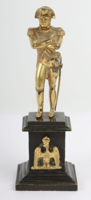 Gilded Figure of Napoleon Bonaparte