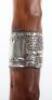 A silver and malacca walking stick, London 1856 - 20