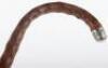 A silver and malacca walking stick, London 1856 - 21