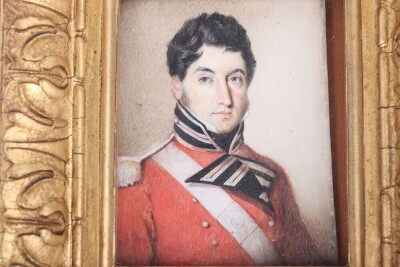19th Century Portrait Miniature of a British Military Officer - 2