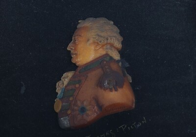 Georgian Wax Portrait of General Thomas Picton - 3
