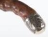 A silver and malacca walking stick, London 1856 - 23