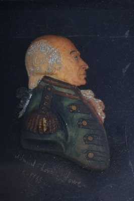 Georgian Wax Portrait of Admiral Lord Howe - 4
