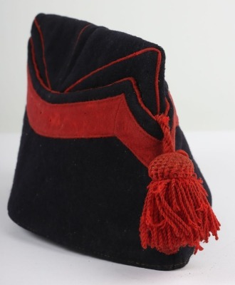 French 2nd Empire Bonnet de Police Artillery Headdress - 6