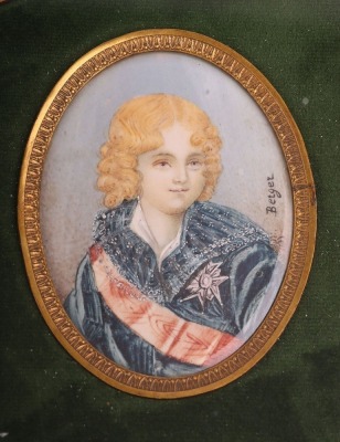 Portrait Miniatures by Berger of Napoleon Bonaparte, Marie-Louise and Jerome, - 3