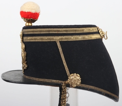 Victorian 64th (2nd Staffordshire) Regiment of Foot Shako 1869-78 - 3