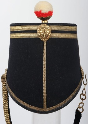 Victorian 64th (2nd Staffordshire) Regiment of Foot Shako 1869-78 - 4